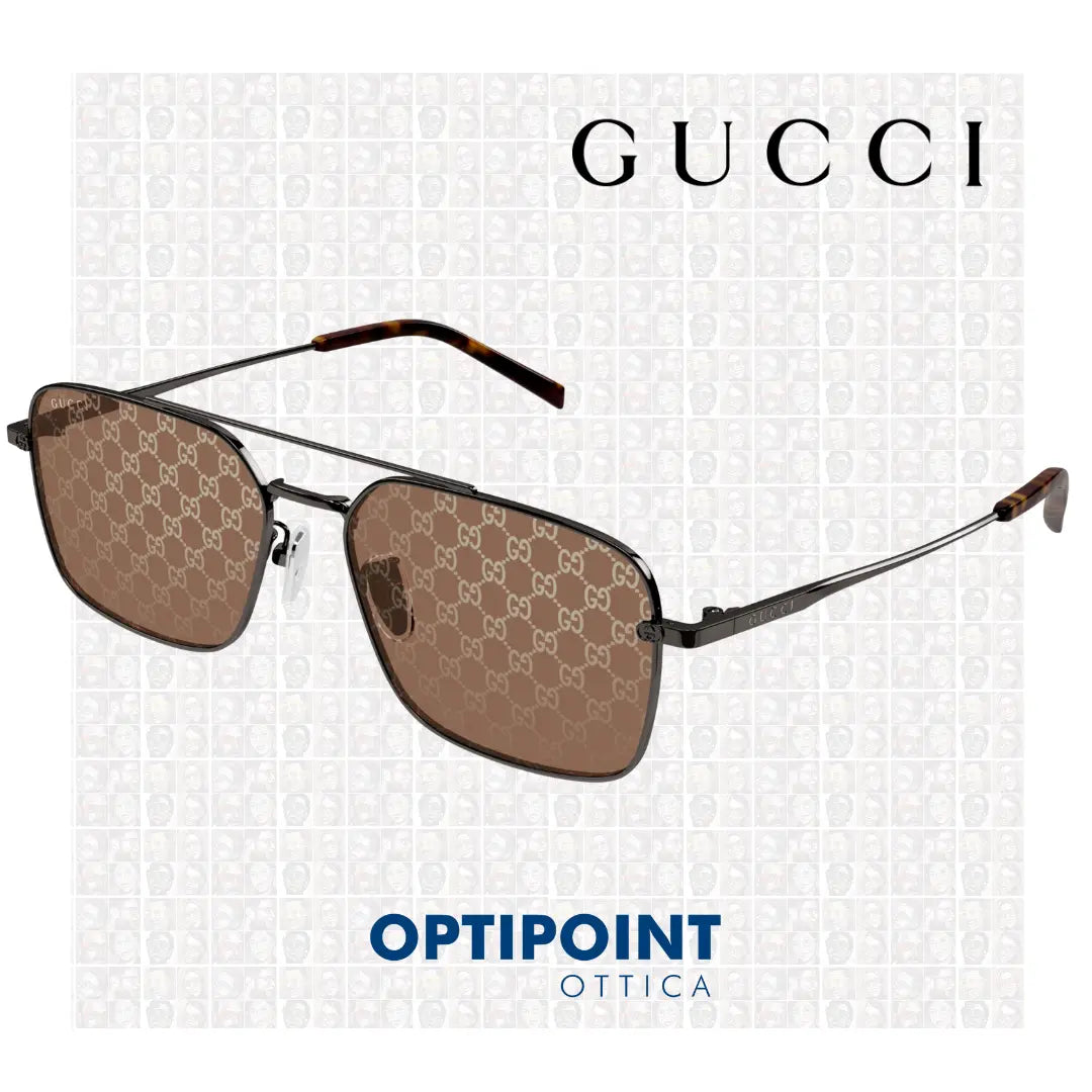 GUCCI GG1957SA 005 GRIGIO OCCHIALI DA SOLE