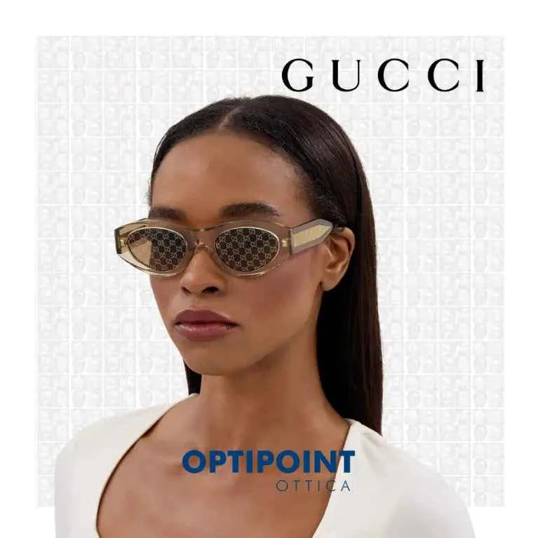 GUCCI GG2065S 003 CRISTALLO GIALLO OCCHIALI DA SOLE