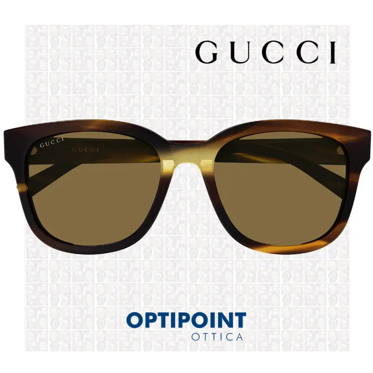 GUCCI GG2126SK 003 MARRONE STRIATO OCCHIALI DA SOLE