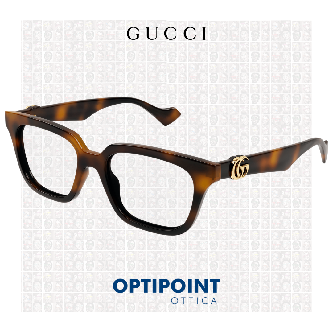 GUCCI GG1536O 006 HAVANA OCCHIALI DA VISTA - Optipoint - Lux S.r.l.
