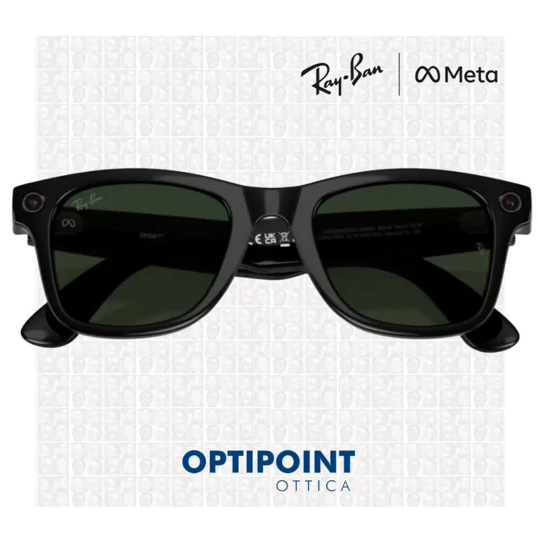 RayBan Meta Wayfarer RW4012 601/1M53 (GEN 2) BLACK OCCHIALI DA SOLE