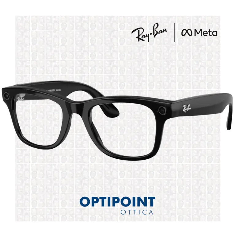 RayBan Meta Wayfarer RW4012 601/1M53 (GEN 2) BLACK OCCHIALI DA SOLE