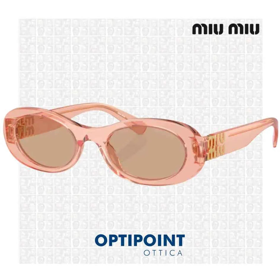 MIUMIU MU 06ZS 13T1P1 NOISETTE TRANSPARENT OCCHIALI DA SOLE