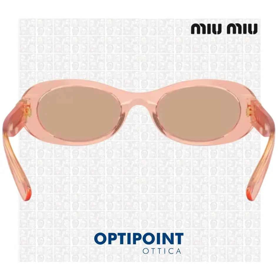 MIUMIU MU 06ZS 13T1P1 NOISETTE TRANSPARENT OCCHIALI DA SOLE