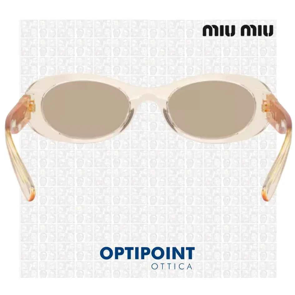 MIUMIU MU 06ZS 11T40F SABBIA TRASPARENTE OCCHIALI DA SOLE