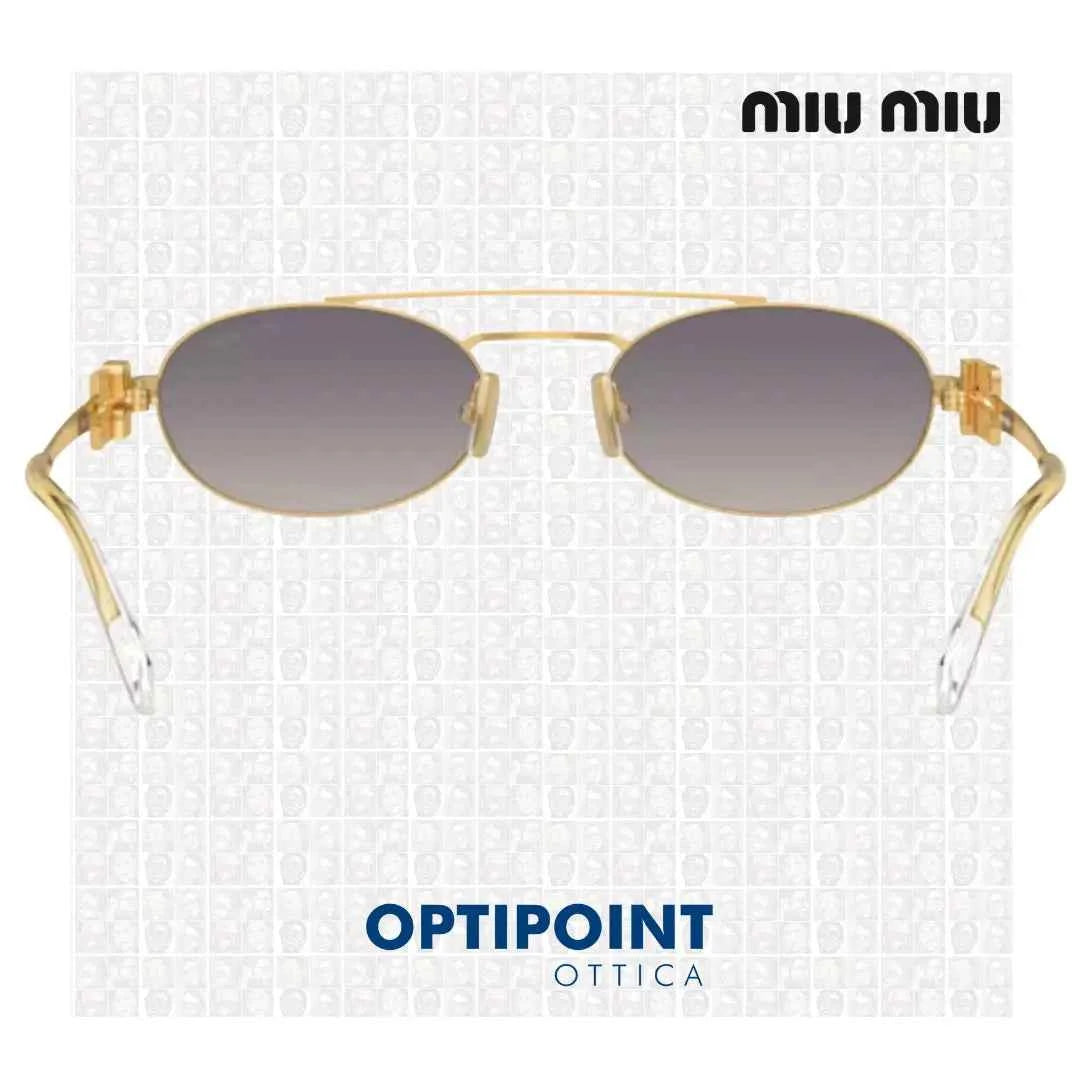 MIUMIU MU 54ZS 5AK30C ORO OCCHIALI DA SOLE