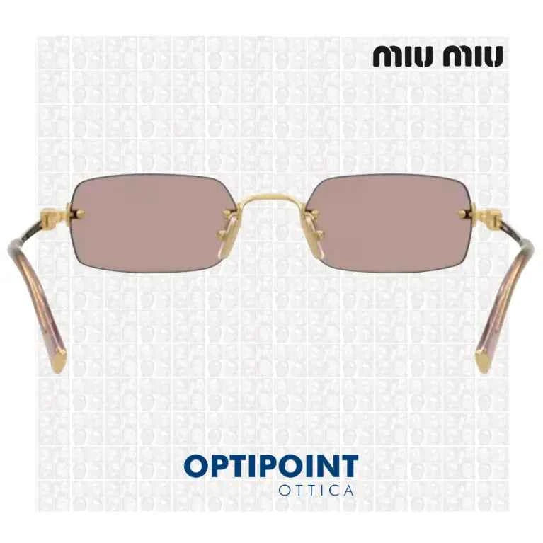 MIUMIU MU B50S 5AK20I ORO OCCHIALI DA SOLE