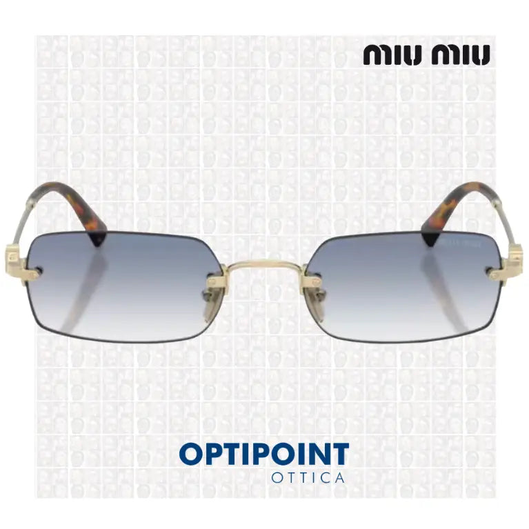 MIUMIU MU B50S ZVN80O ORO PALLIDO OCCHIALI DA SOLE