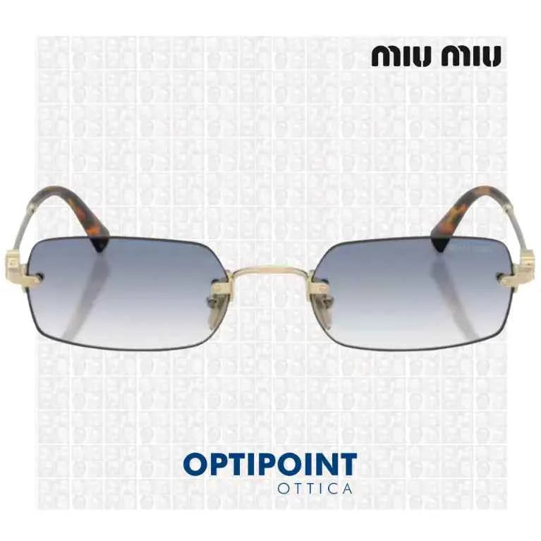MIUMIU MU B50S ZVN80O ORO PALLIDO OCCHIALI DA SOLE