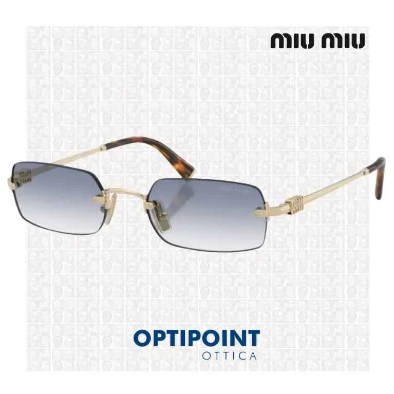 MIUMIU MU B50S ZVN80O ORO PALLIDO OCCHIALI DA SOLE