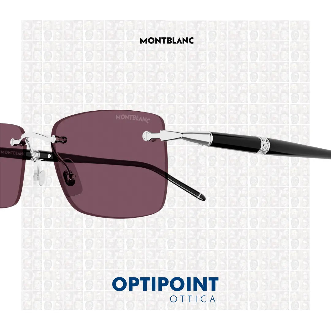 MONTBLANC MB0344S 002 NERO OCCHIALI DA SOLE