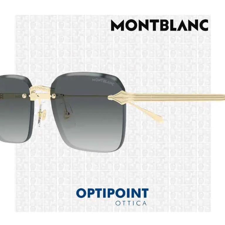 MONTBLANC MB0456S 001 ORO OCCHIALI DA SOLE