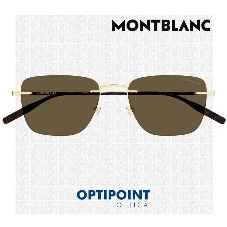 MONTBLANC MB0470S 003 ORO OCCHIALI DA SOLE