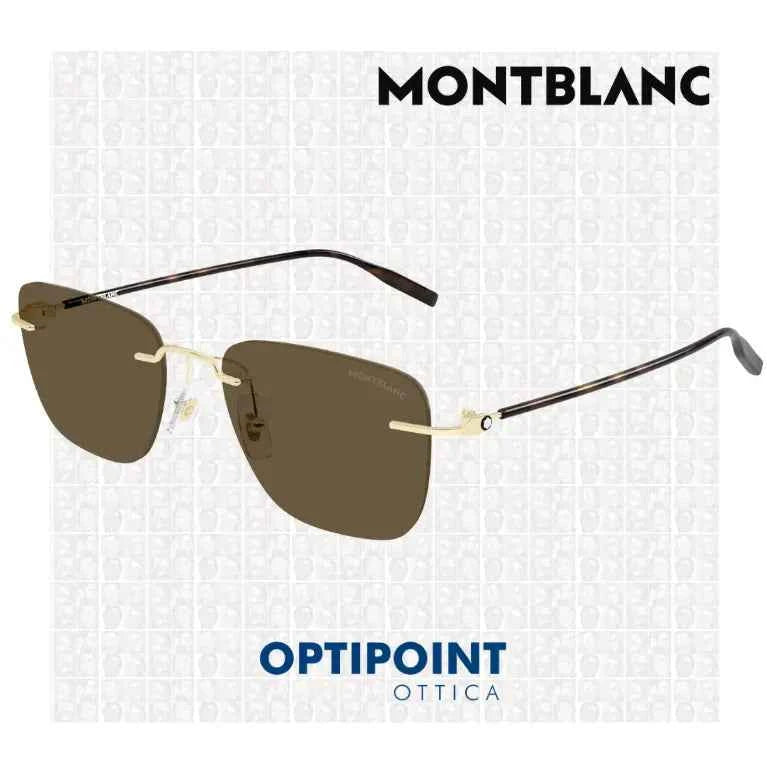 MONTBLANC MB0470S 003 ORO OCCHIALI DA SOLE