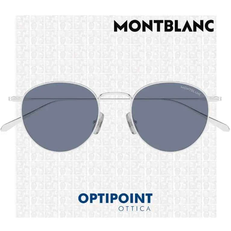 MONTBLANC MB0473S 002 ARGENTO OCCHIALI DA SOLE