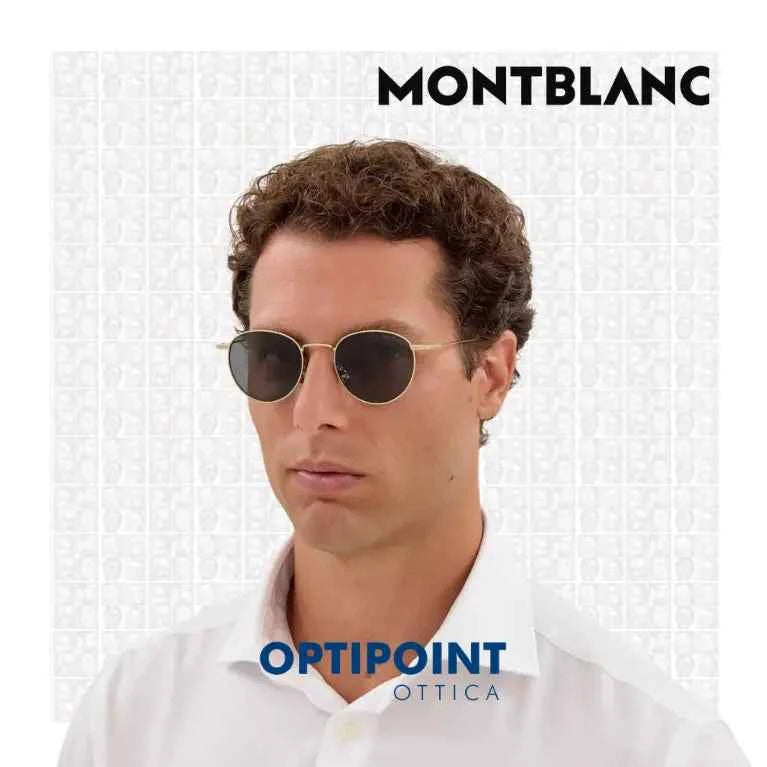 MONTBLANC MB0473S 001 ORO OCCHIALI DA SOLE
