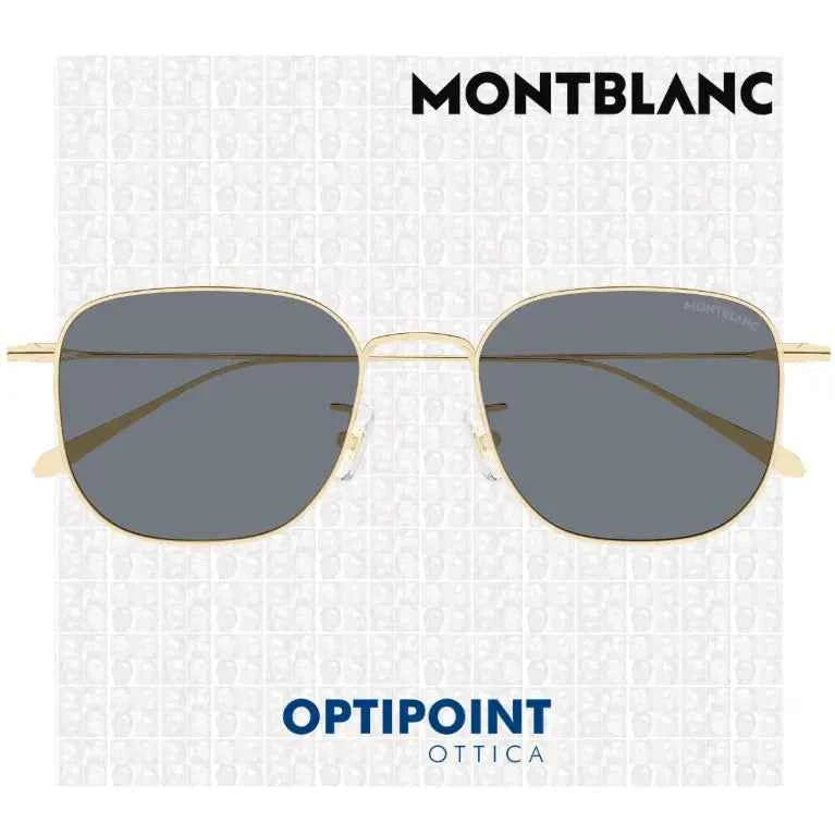 MONTBLANC MB0477SA 001 ORO OCCHIALI DA SOLE