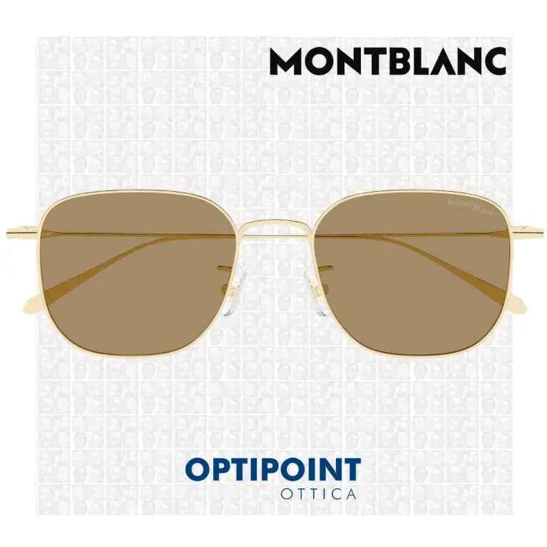 MONTBLANC MB0477SA 002 ORO OCCHIALI DA SOLE