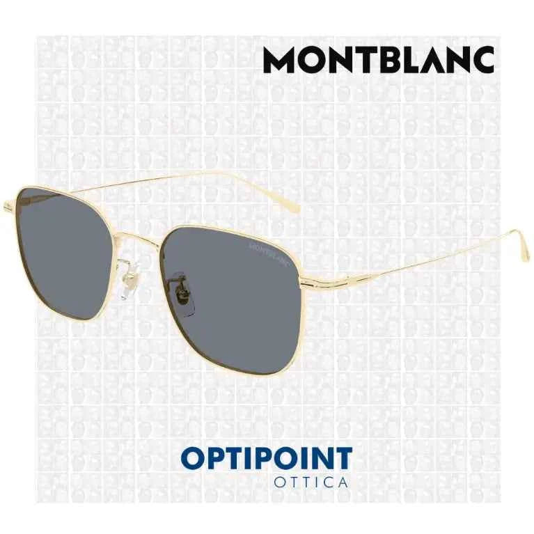 MONTBLANC MB0477SA 001 ORO OCCHIALI DA SOLE