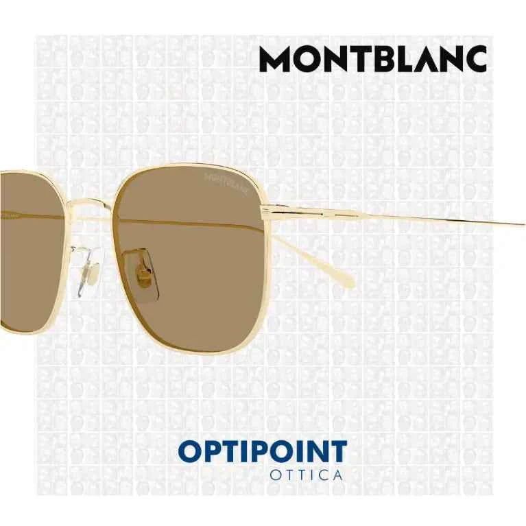 MONTBLANC MB0477SA 002 ORO OCCHIALI DA SOLE