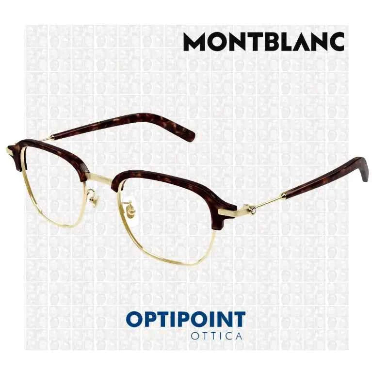 MONTBLANC MB0390O 003 ORO HAVANA OCCHIALI DA VISTA