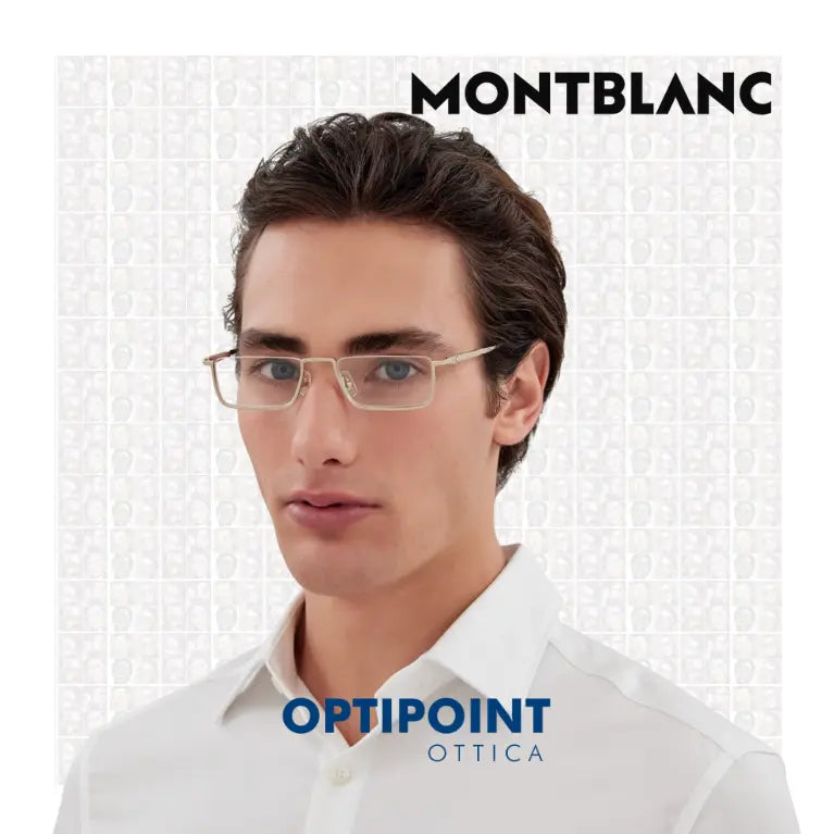 MONTBLANC MB0370O 001 ORO OCCHIALI DA VISTA