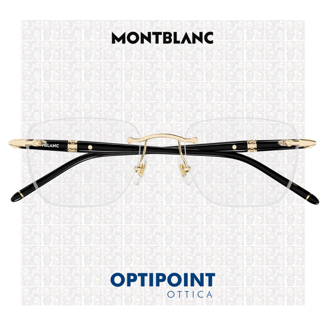 MONTBLANC MB0346O 001 NERO OCCHIALI DA VISTA - Optipoint - Lux S.r.l.