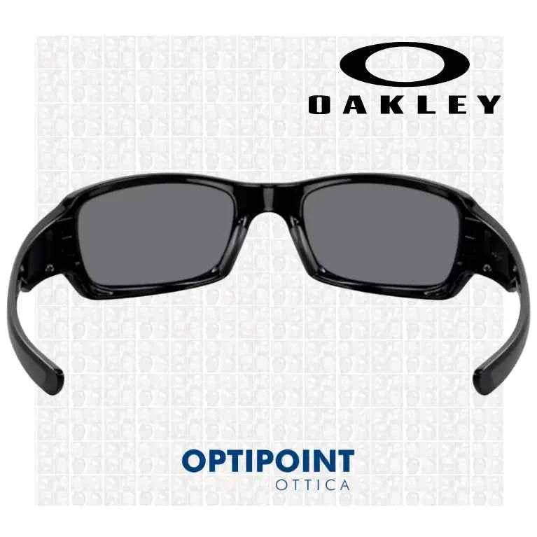 OAKLEY FIVES SQUARED NERO LUCIDO OCCHIALI DA SOLE