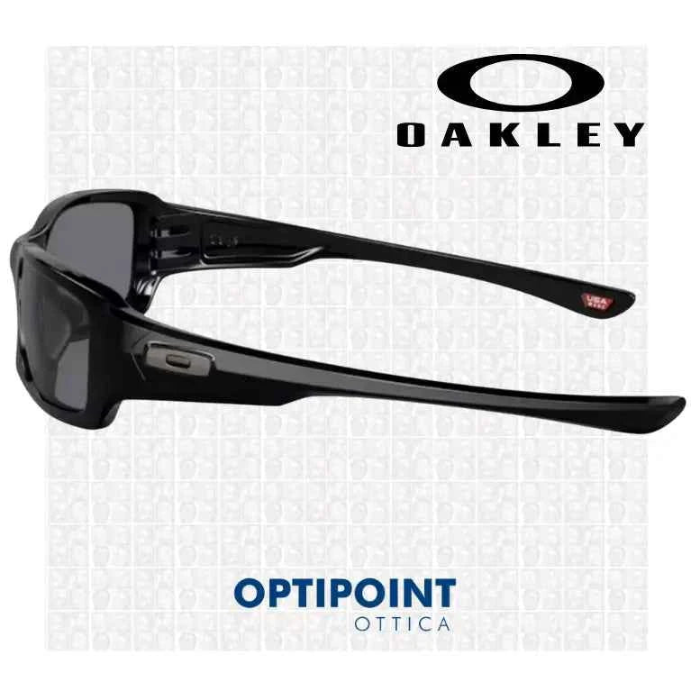 OAKLEY FIVES SQUARED NERO LUCIDO OCCHIALI DA SOLE