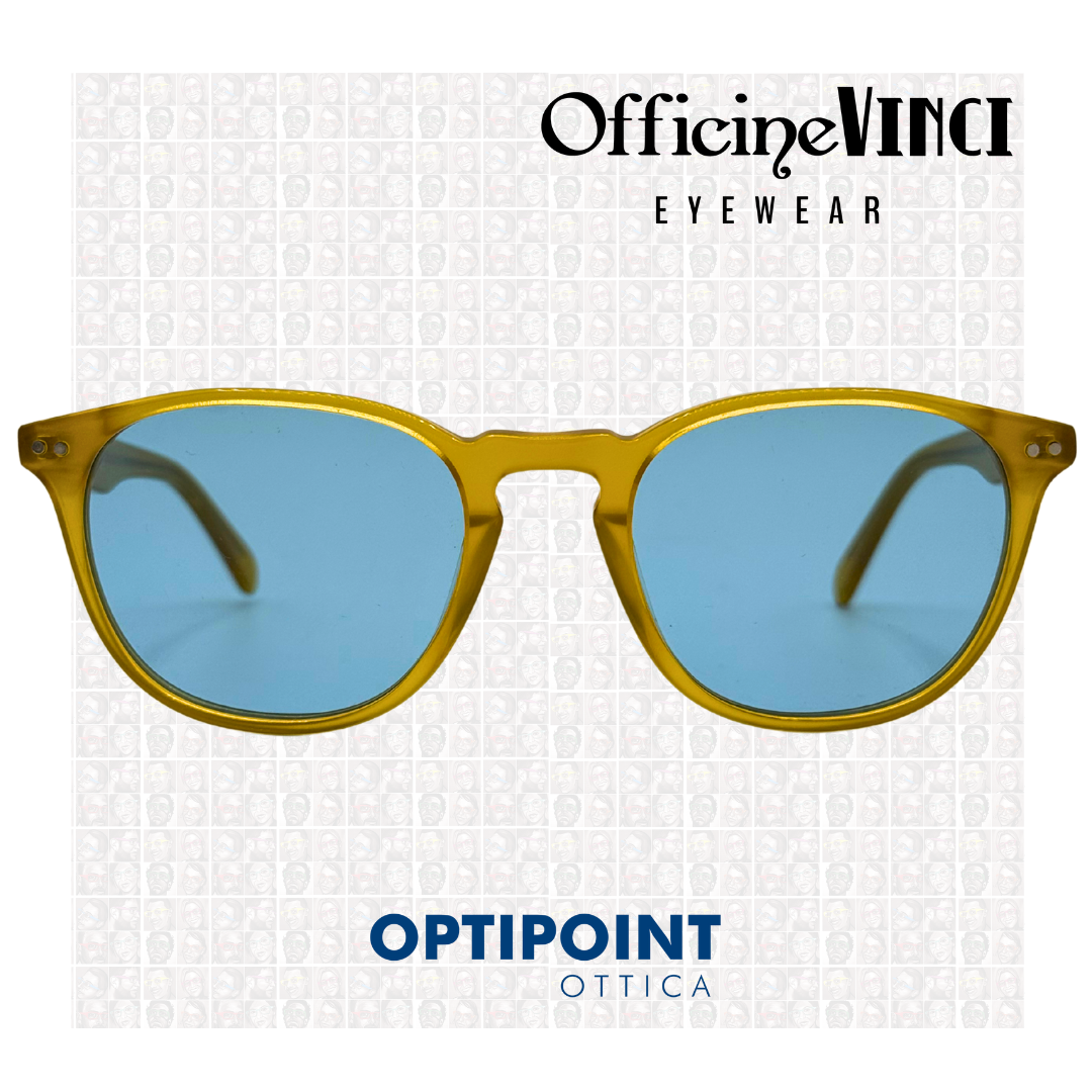 OFFICINE VINCI HOLLYWOOD GIALLO OCCHIALI DA SOLE - Optipoint - Lux S.r.l.