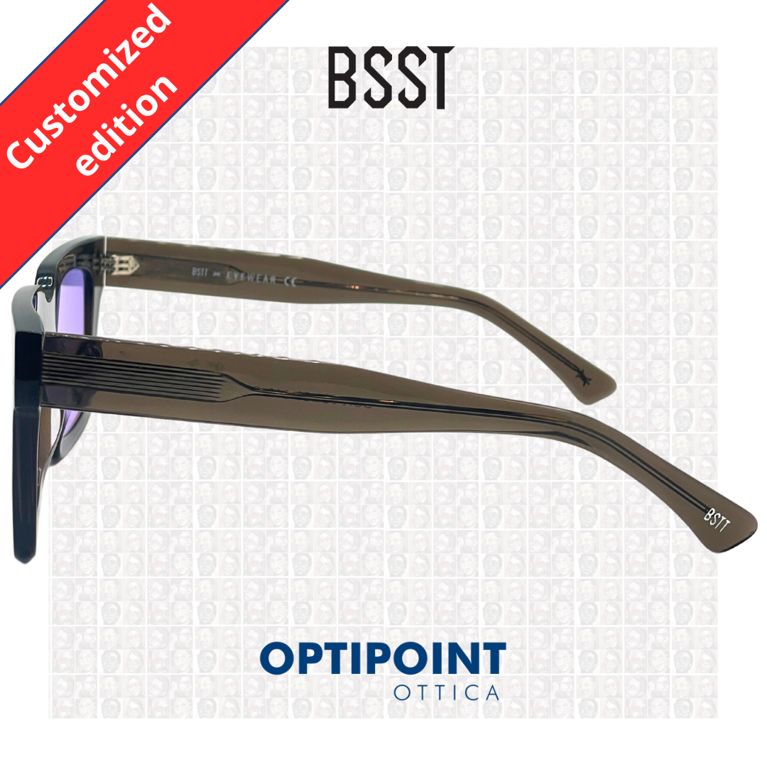 BSTT BOA CRISTALLO GRIGIO CUSTOMIZZATO OCCHIALI DA SOLE - Optipoint - Lux S.r.l.