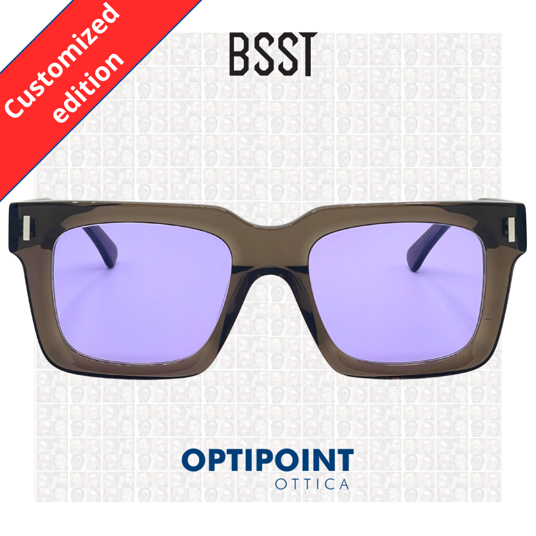 BSTT BOA CRISTALLO GRIGIO CUSTOMIZZATO OCCHIALI DA SOLE - Optipoint - Lux S.r.l.