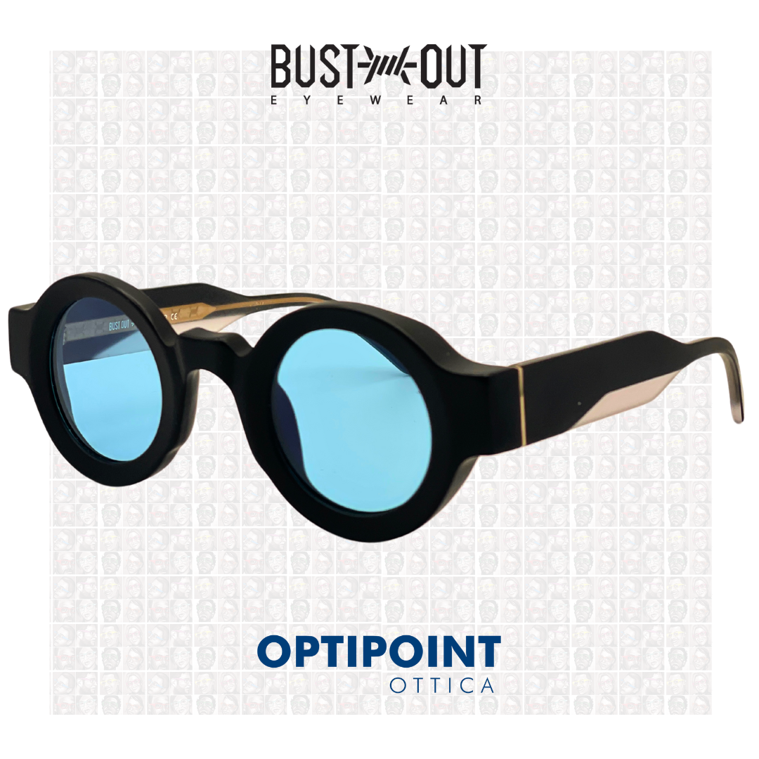 BUST OUT WOODY NERO OPACO OCCHIALI DA SOLE - Optipoint - Lux S.r.l.