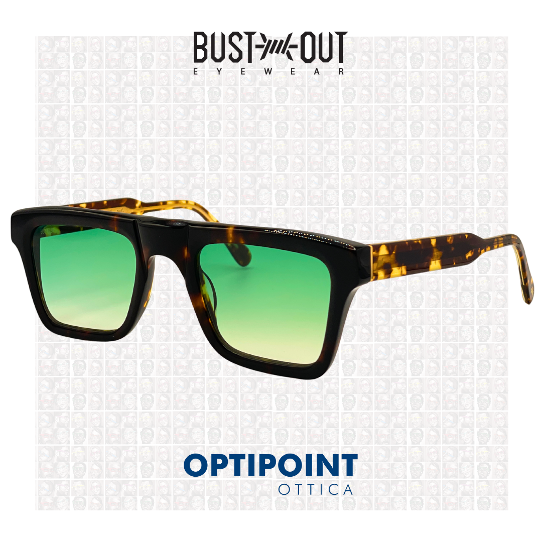 BUST OUT MERLIN TARTARUGA OCCHIALI DA SOLE - Optipoint - Lux S.r.l.