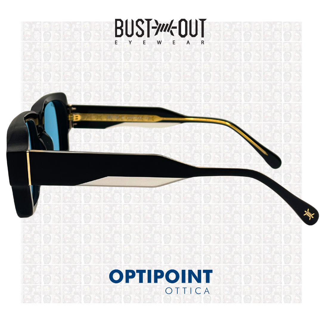 BUST OUT SILVESTER NERO OPACO OCCHIALI DA SOLE - Optipoint - Lux S.r.l.