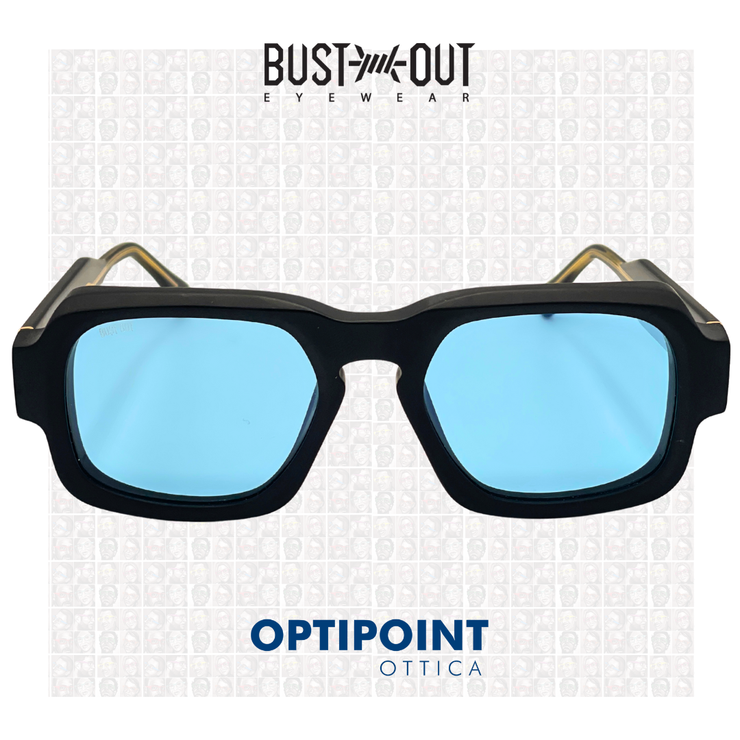 BUST OUT SILVESTER NERO OPACO OCCHIALI DA SOLE - Optipoint - Lux S.r.l.