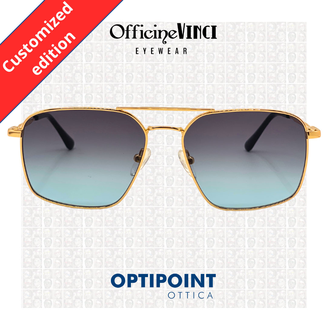 OFFICINE VINCI NAPLES ORO OCCHIALI DA SOLE - Optipoint - Lux S.r.l.