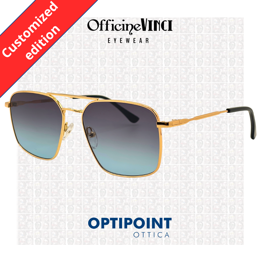 OFFICINE VINCI NAPLES ORO OCCHIALI DA SOLE - Optipoint - Lux S.r.l.
