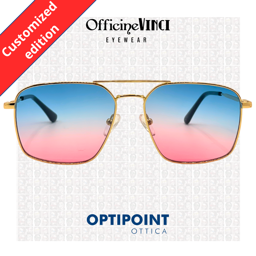 OFFICINE VINCI NAPLES ORO OCCHIALI DA SOLE - Optipoint - Lux S.r.l.