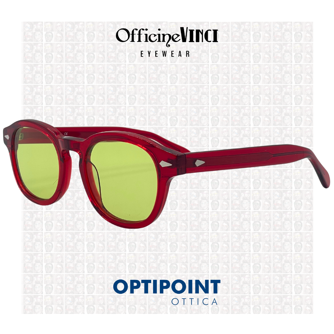 OFFICINE VINCI YORK ROSSO OCCHIALI DA SOLE - Optipoint - Lux S.r.l.