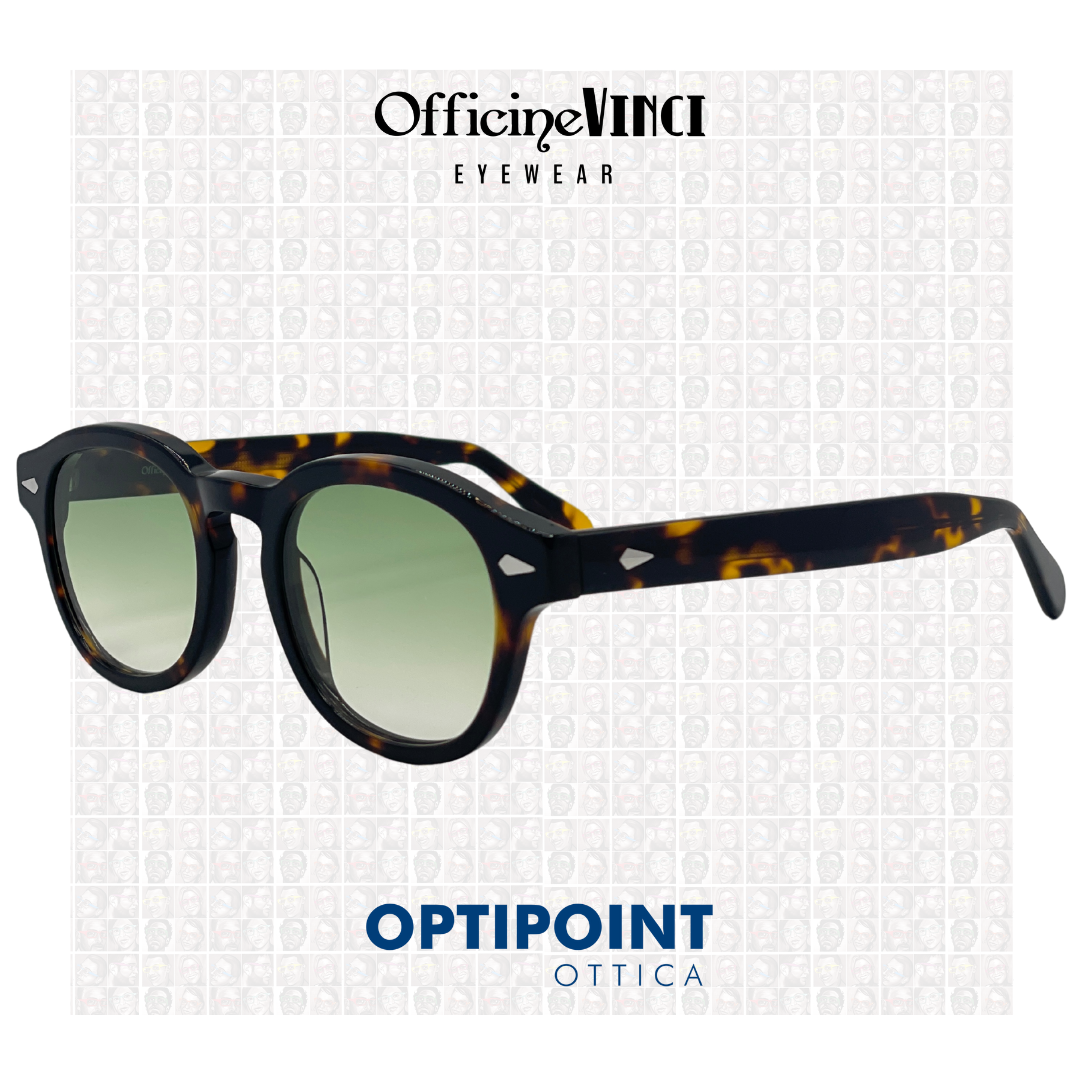 OFFICINE VINCI YORK TARTARUGATO OCCHIALI DA SOLE - Optipoint - Lux S.r.l.