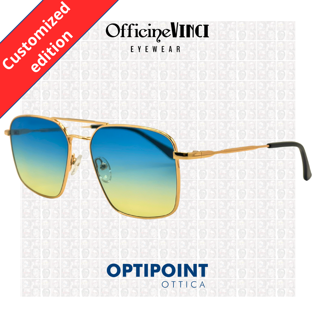 OFFICINE VINCI NAPLES ORO OCCHIALI DA SOLE - Optipoint - Lux S.r.l.