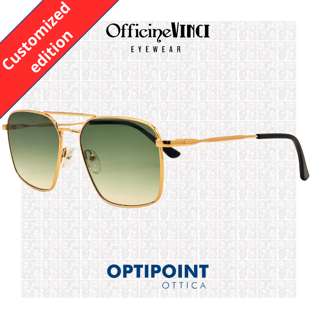 OFFICINE VINCI NAPLES ORO OCCHIALI DA SOLE - Optipoint - Lux S.r.l.