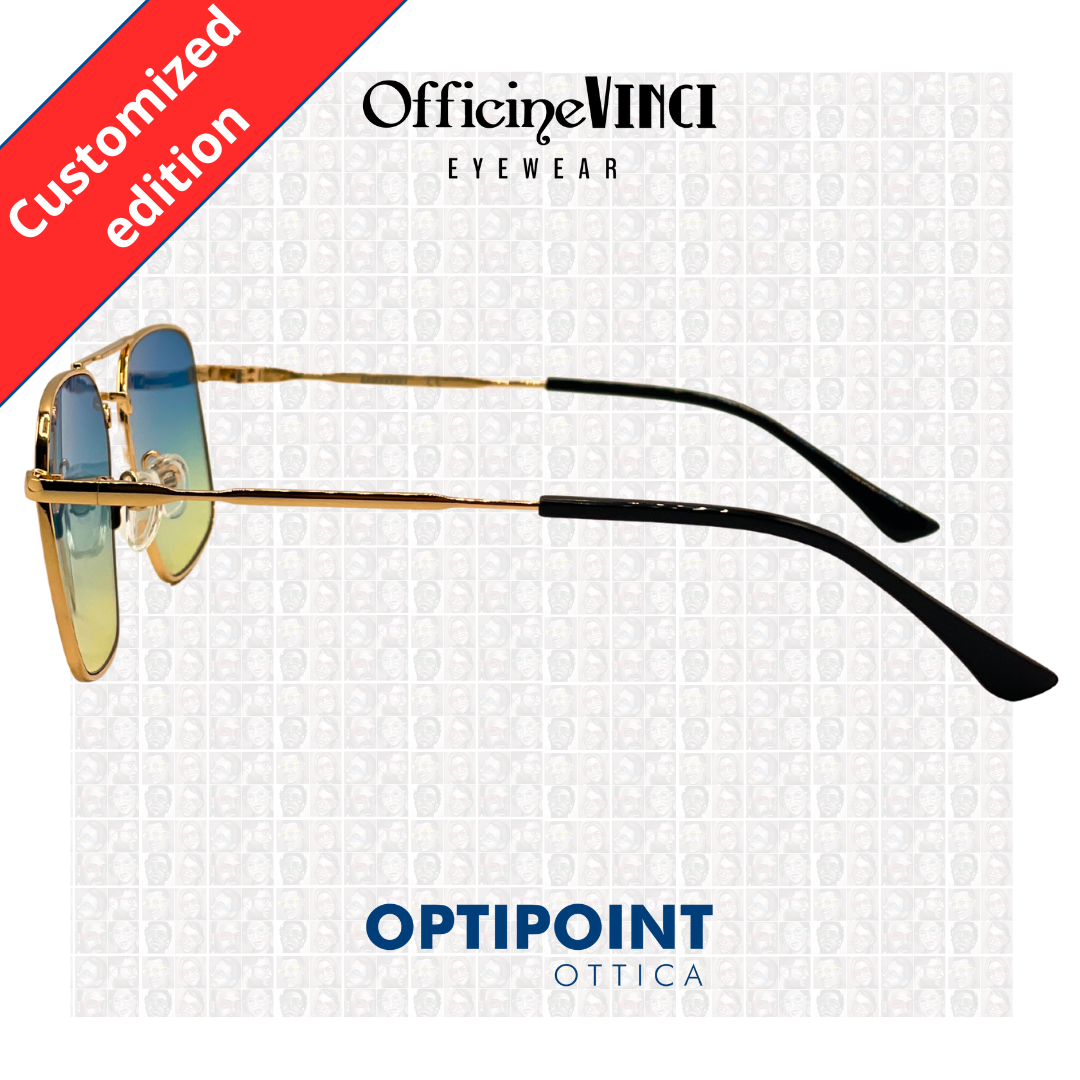 OFFICINE VINCI NAPLES ORO OCCHIALI DA SOLE - Optipoint - Lux S.r.l.