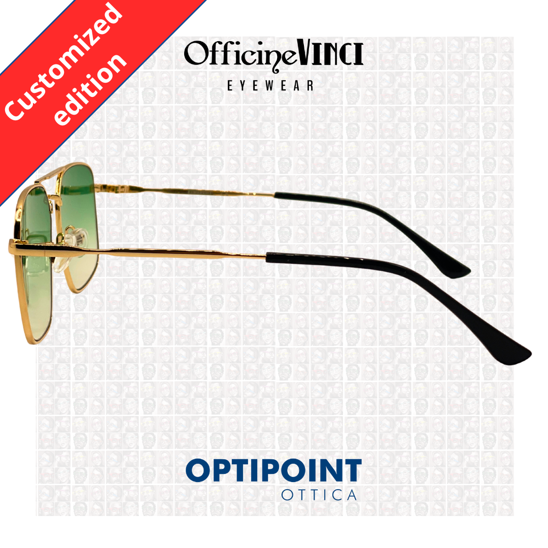 OFFICINE VINCI NAPLES ORO OCCHIALI DA SOLE - Optipoint - Lux S.r.l.