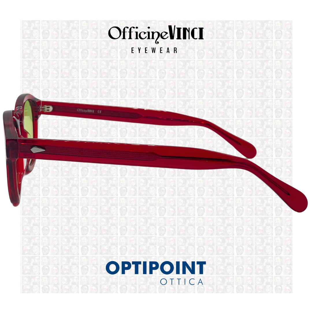 OFFICINE VINCI YORK ROSSO OCCHIALI DA SOLE - Optipoint - Lux S.r.l.