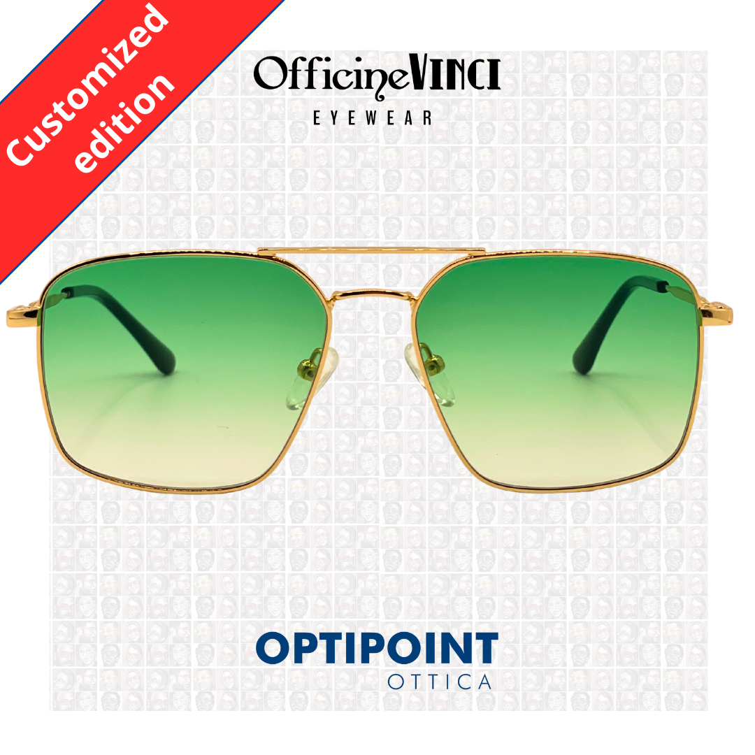 OFFICINE VINCI NAPLES ORO OCCHIALI DA SOLE - Optipoint - Lux S.r.l.