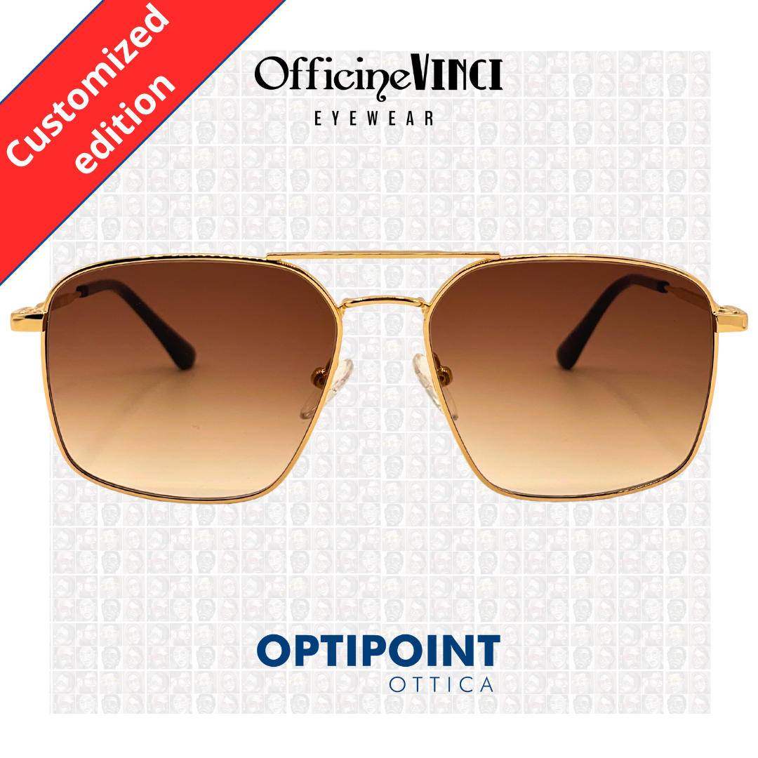 OFFICINE VINCI NAPLES ORO OCCHIALI DA SOLE - Optipoint - Lux S.r.l.