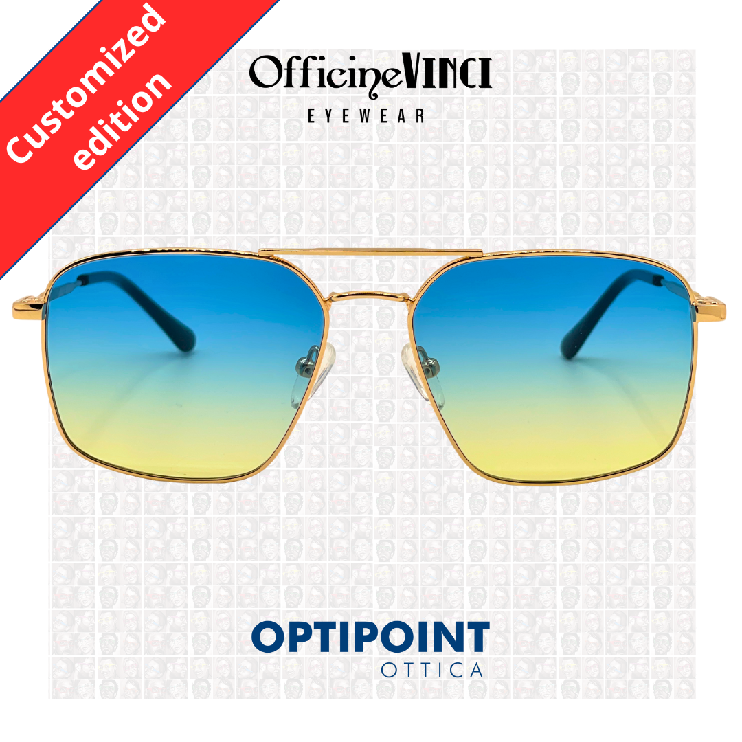 OFFICINE VINCI NAPLES ORO OCCHIALI DA SOLE - Optipoint - Lux S.r.l.