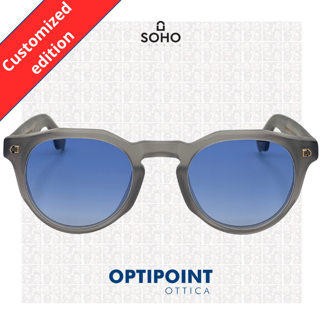 SOHO KENSINGTON GRIGIO CUSTOMIZZATO OCCHIALI DA SOLE - Optipoint - Lux S.r.l.